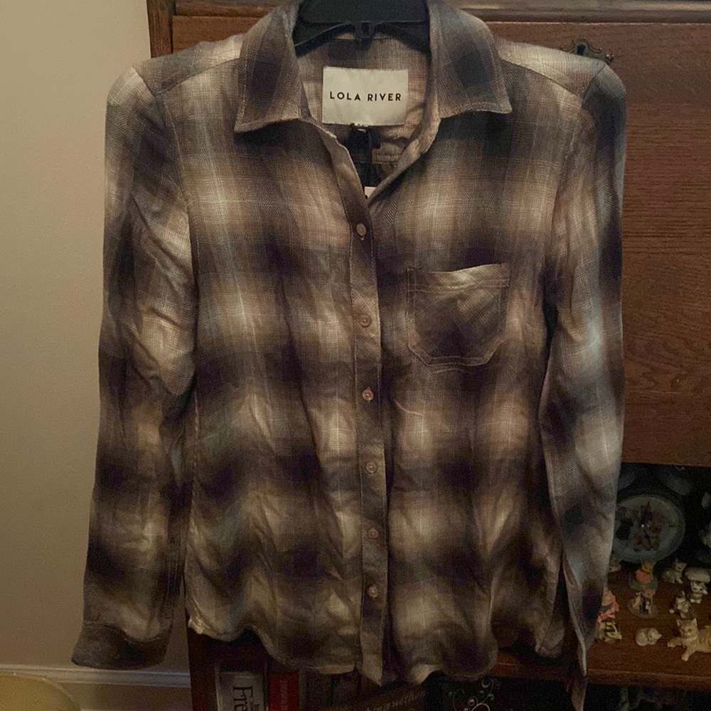 Not For Sale - Lola River Button Dress Shirt